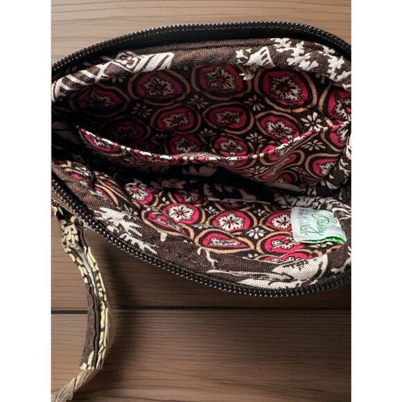 Vera Bradley Imperial Toile Wristlet Pre-Owned Retired Pattern - Picture 4 of 5